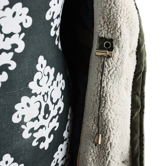 Women's Nautica Olive Green Sherpa Lined Coat - NSL - Picture 7 of 7